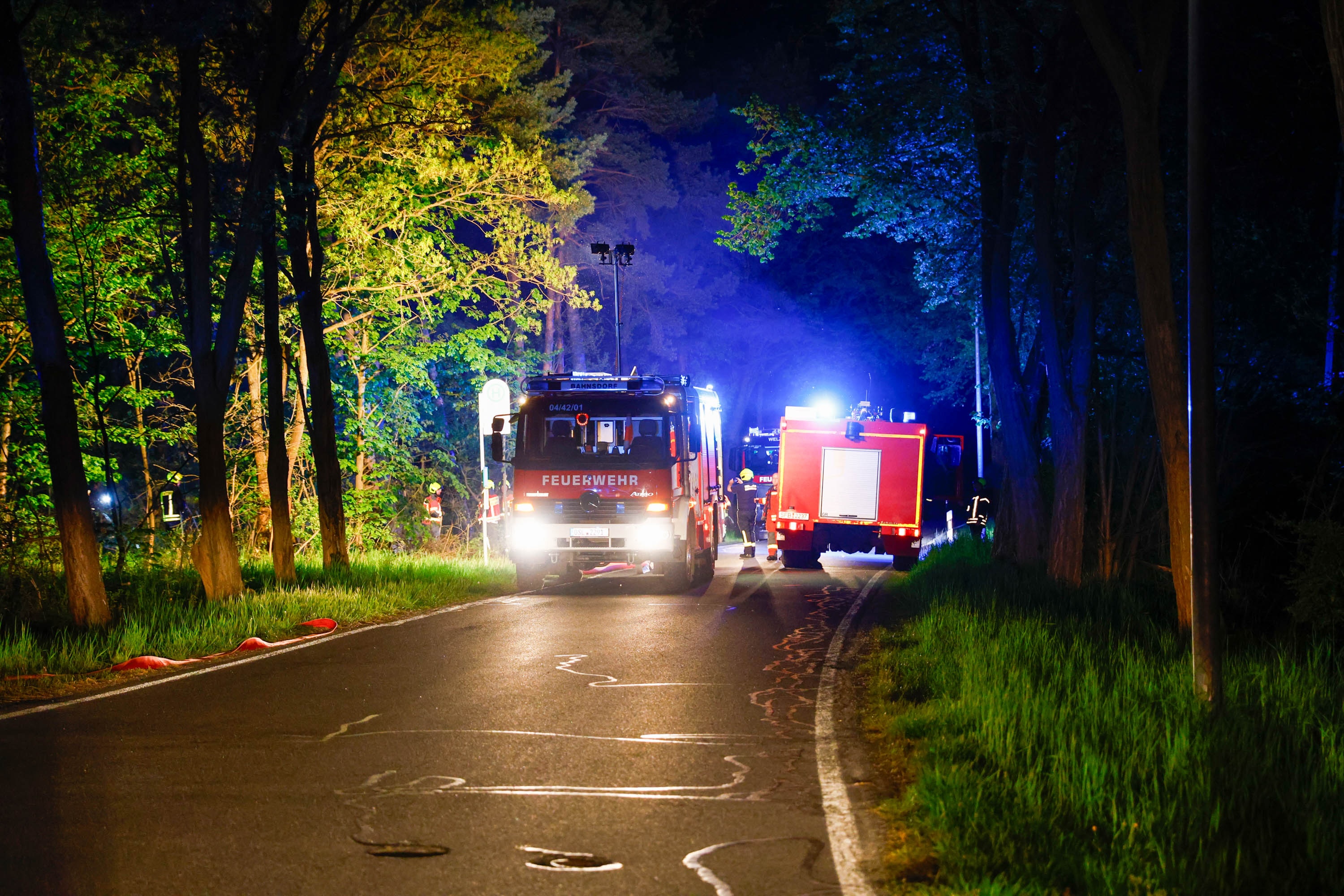 Schnelles Eingreifen verhindert größere Ausbreitung: Waldbrand bei Bahnsdorf rasch gelöscht